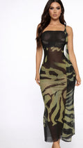 Amanda mesh dress