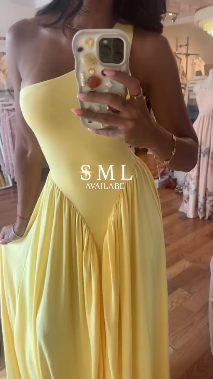 Antua yellow dress