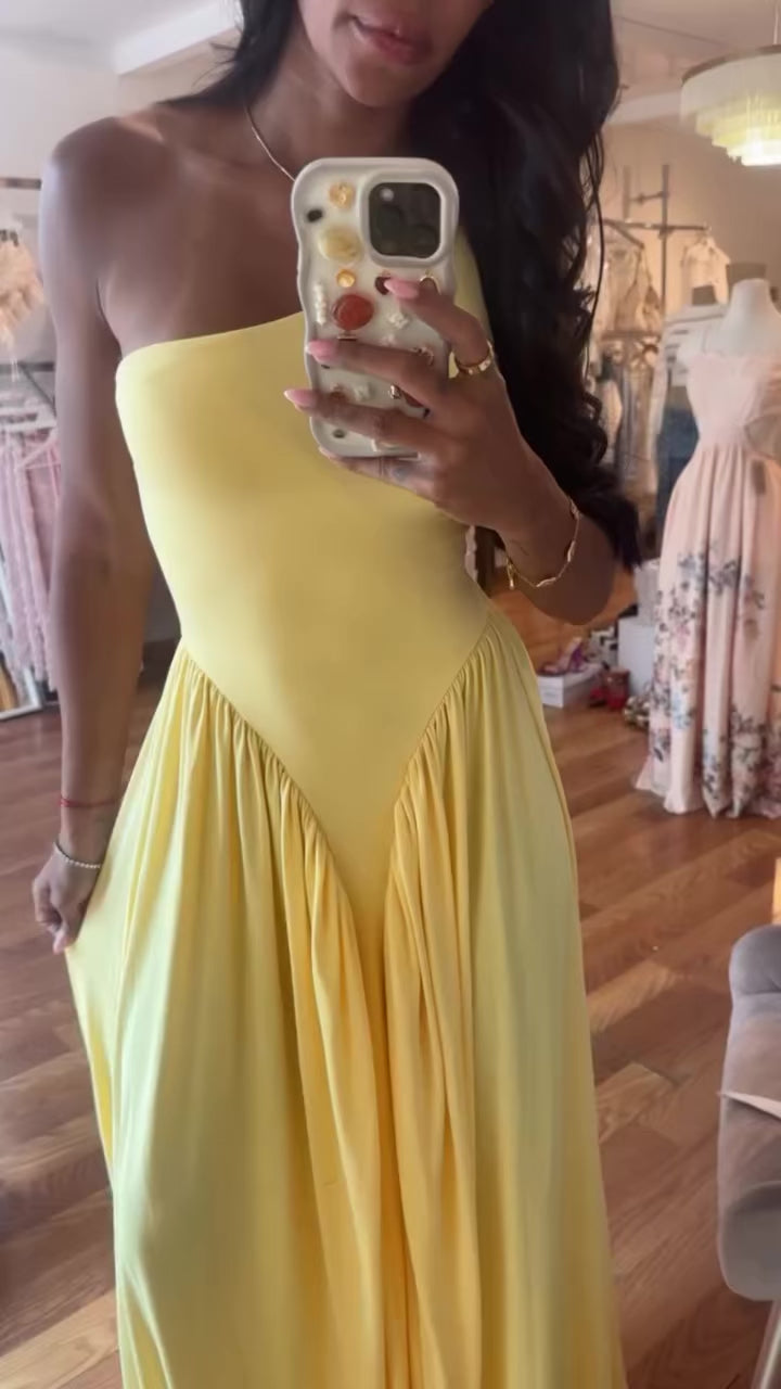 Antua yellow dress